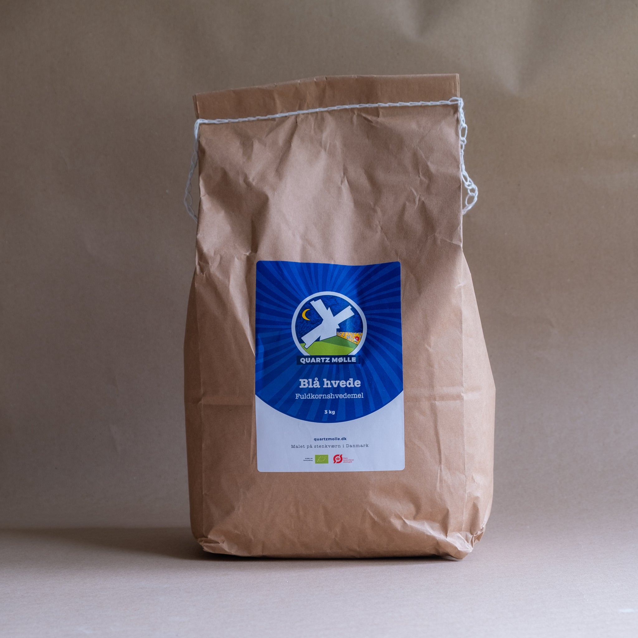 Quartz Blå Hvede Fuldkorn 3 kg