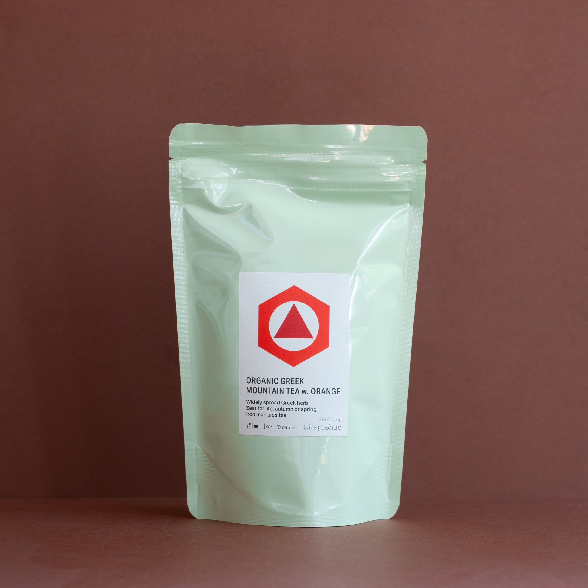 Organic Greek Mountain Te med Appelsin fra Sing Thehus - 50 g