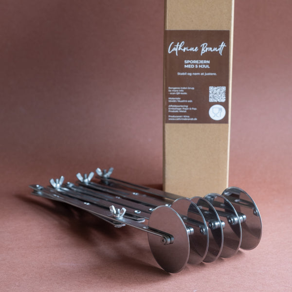 Cathrine Brandt Sporejern med 5 hjul