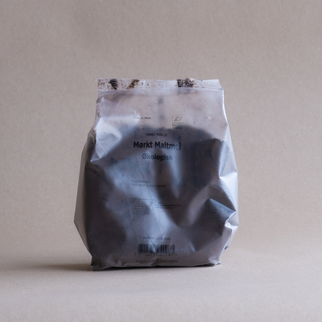 Mejnerts Mølle Maltmelt Mørkt 500 g – cathrinebrandtbutik